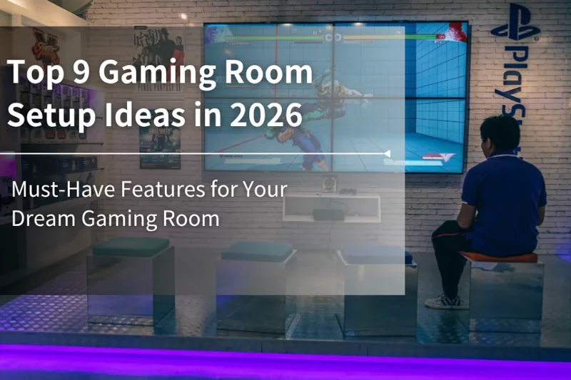 Gaming room setup ideas - cover Gaming room setup ideas - cover