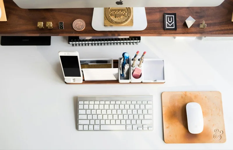 Enhance the organization of your home office for remote work by adding minimalist and stylish elements to create a productive setup.