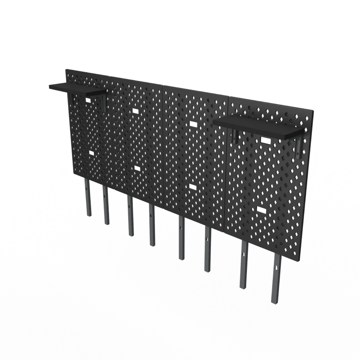デコノフ　d Desk‑Mounted Pegboard for Bifrost Series | Clamp‑On Panel | D
