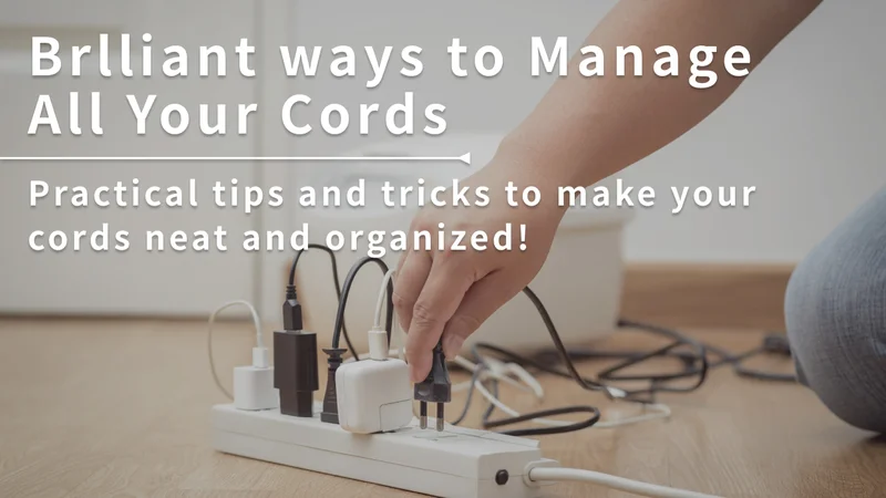 Effective Cable Management Techniques to Organize Your Workspace Effective Cable Management Techniques to Organize Your Workspace