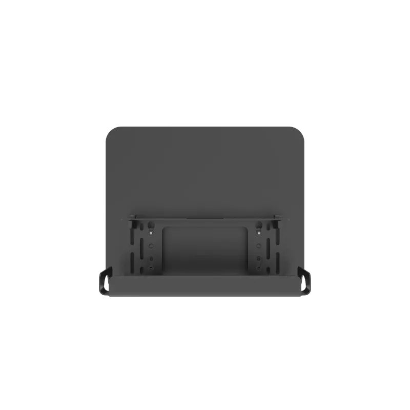 Dezctop Black Cable management tray with desk divider
