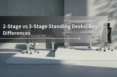 2-Stage vs. 3-Stage Standing Desks: Key Differences 2-Stage vs. 3-Stage Standing Desks: Key Differences