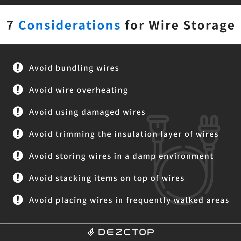 7 considerations for wire storage